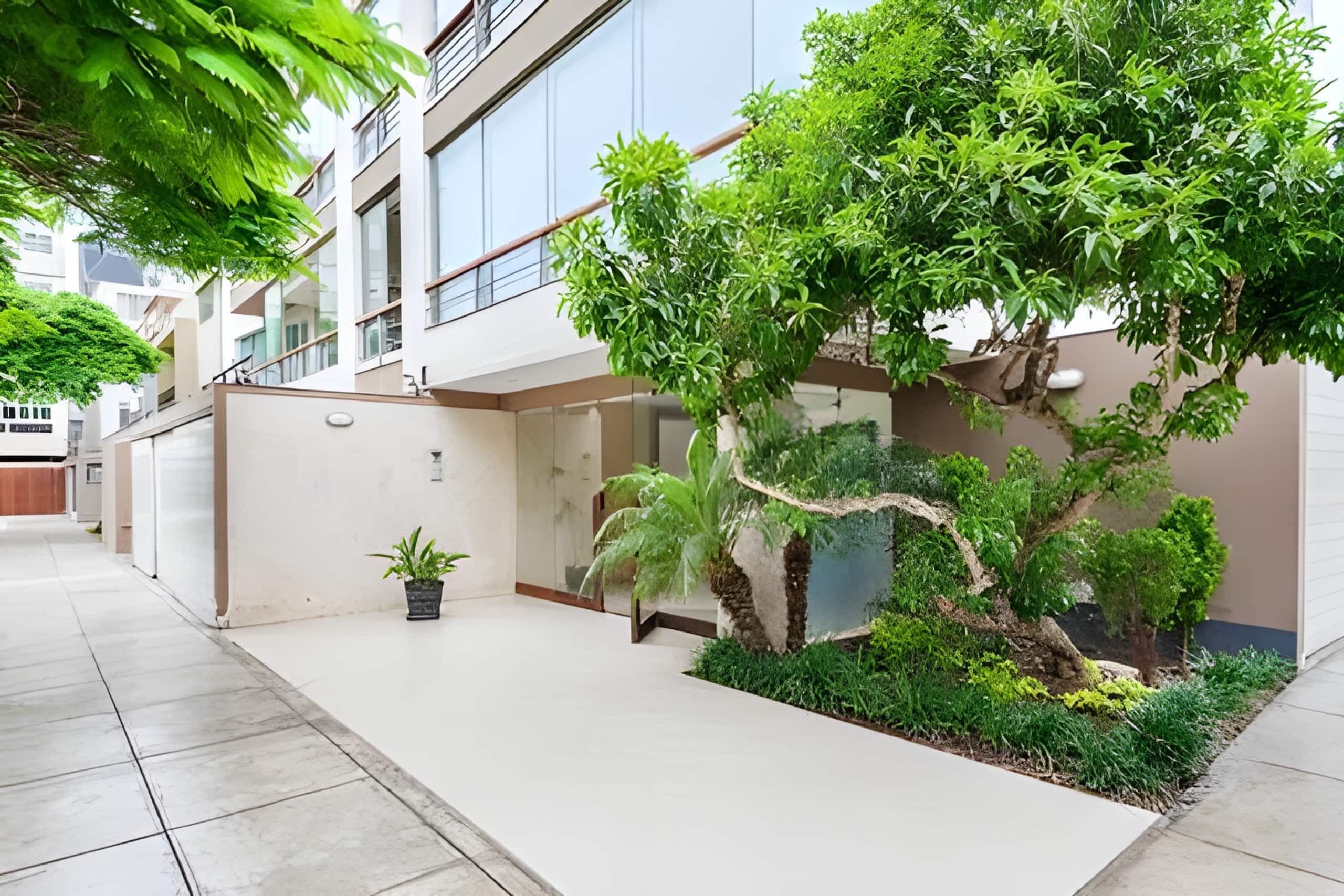 Entrance to Kotosh Residence